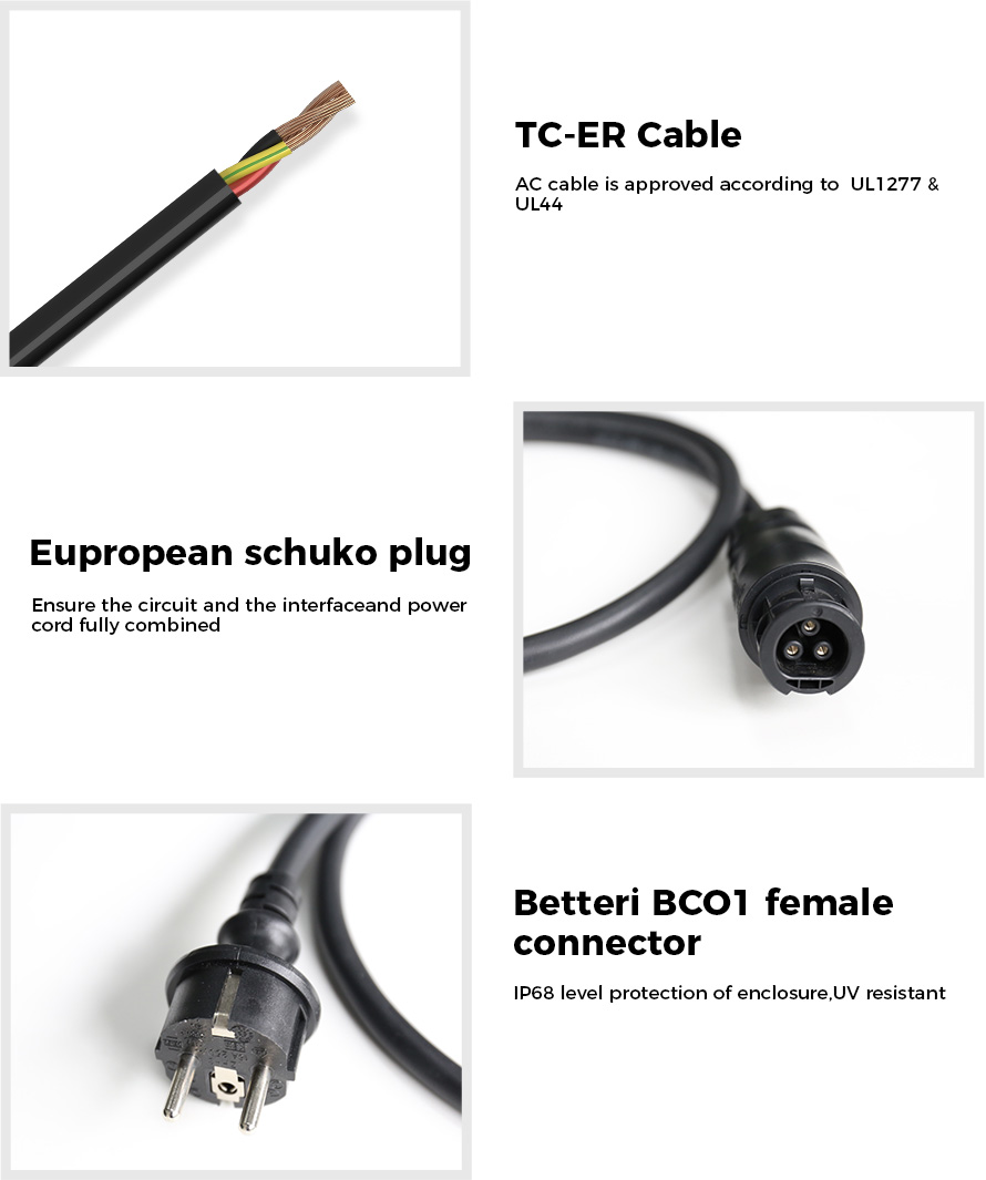 Lắp ráp cáp AC UL1277 TC-ER Lắp ráp cáp AC UL1277 TC-ER