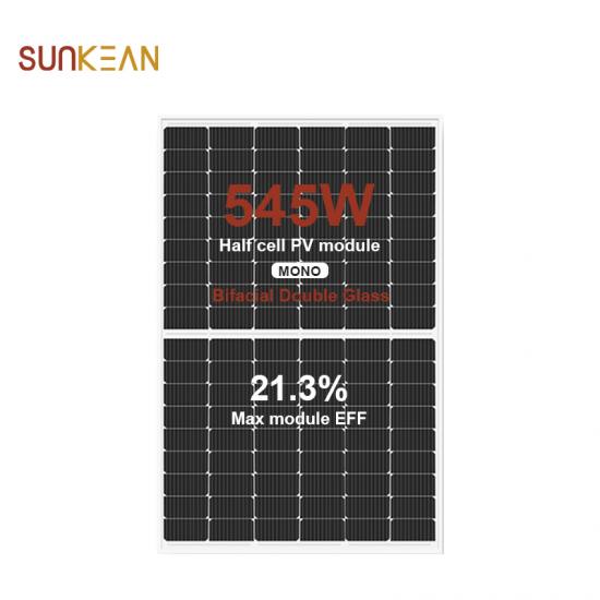 210 Bảng điều khiển năng lượng mặt trời hai mặt 545W
